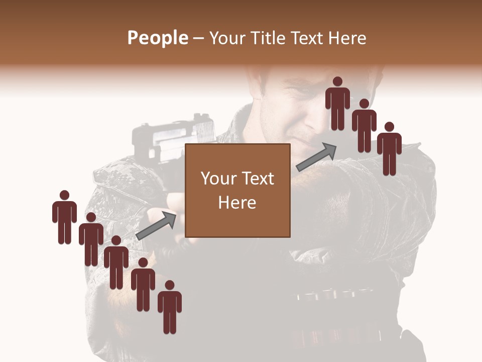 Power Assault Weapon PowerPoint Template