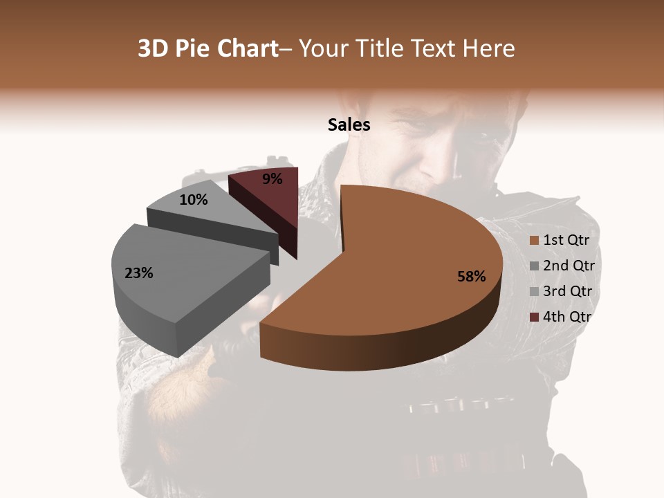 Power Assault Weapon PowerPoint Template