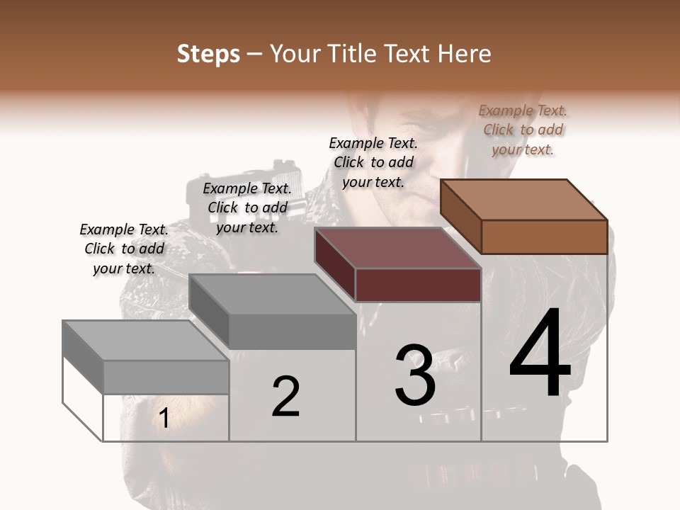 Power Assault Weapon PowerPoint Template