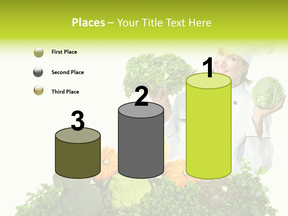 Service Nutrition Menu PowerPoint Template