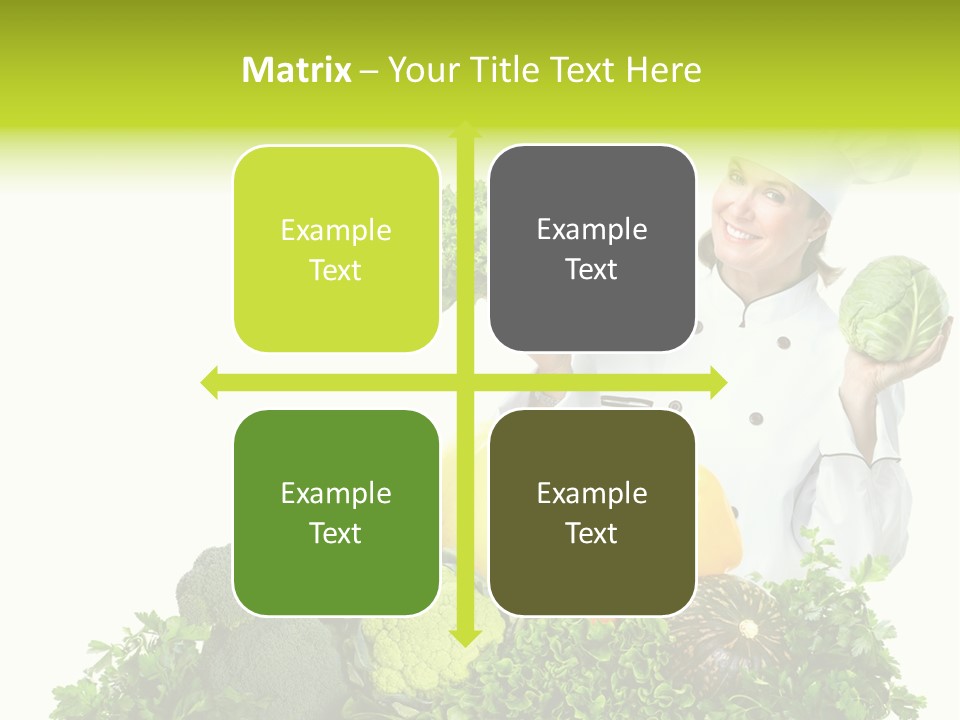 Service Nutrition Menu PowerPoint Template