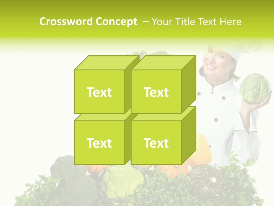 Service Nutrition Menu PowerPoint Template