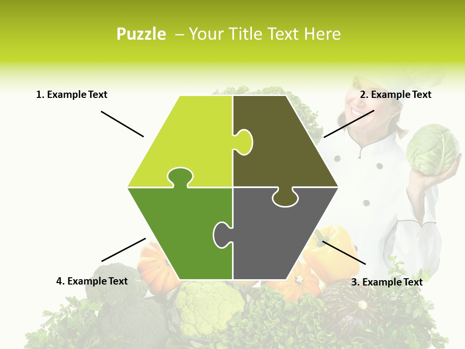 Service Nutrition Menu PowerPoint Template