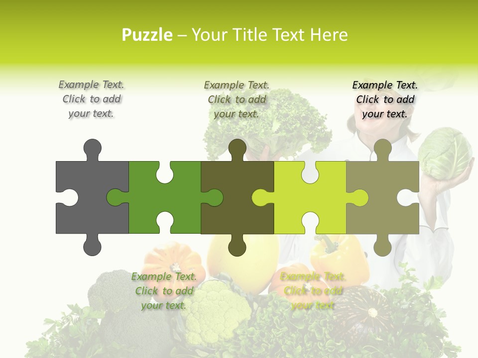 Service Nutrition Menu PowerPoint Template