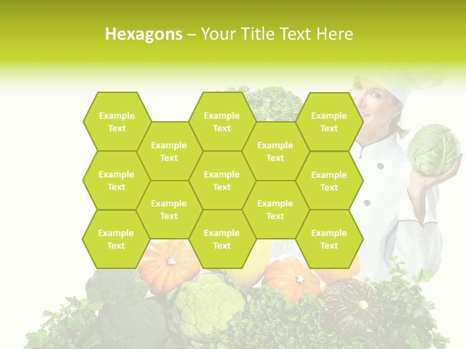 Service Nutrition Menu PowerPoint Template