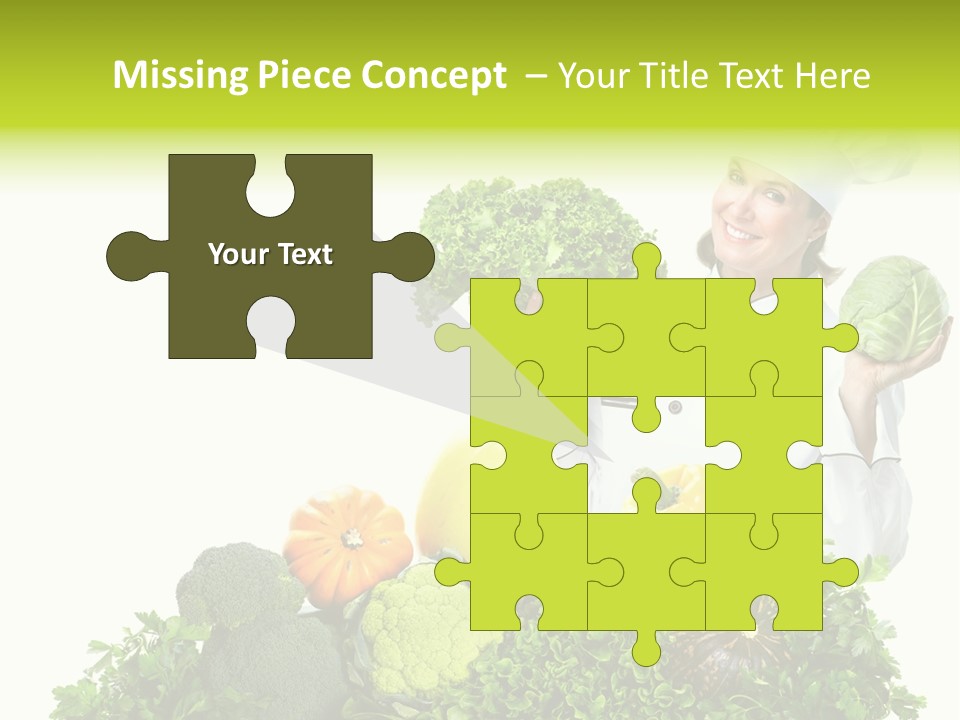 Service Nutrition Menu PowerPoint Template
