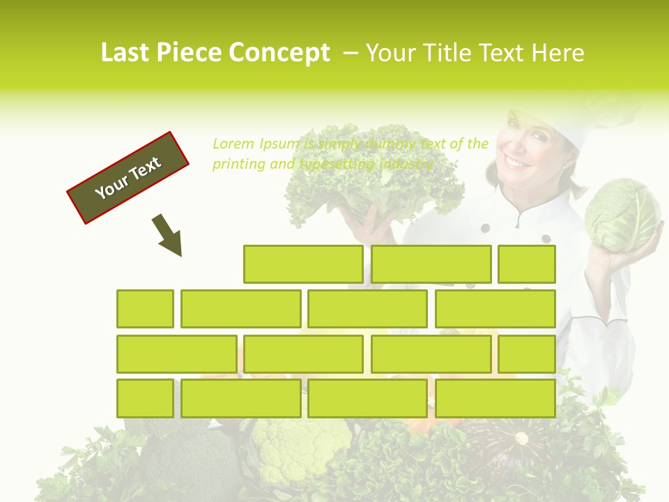 Service Nutrition Menu PowerPoint Template