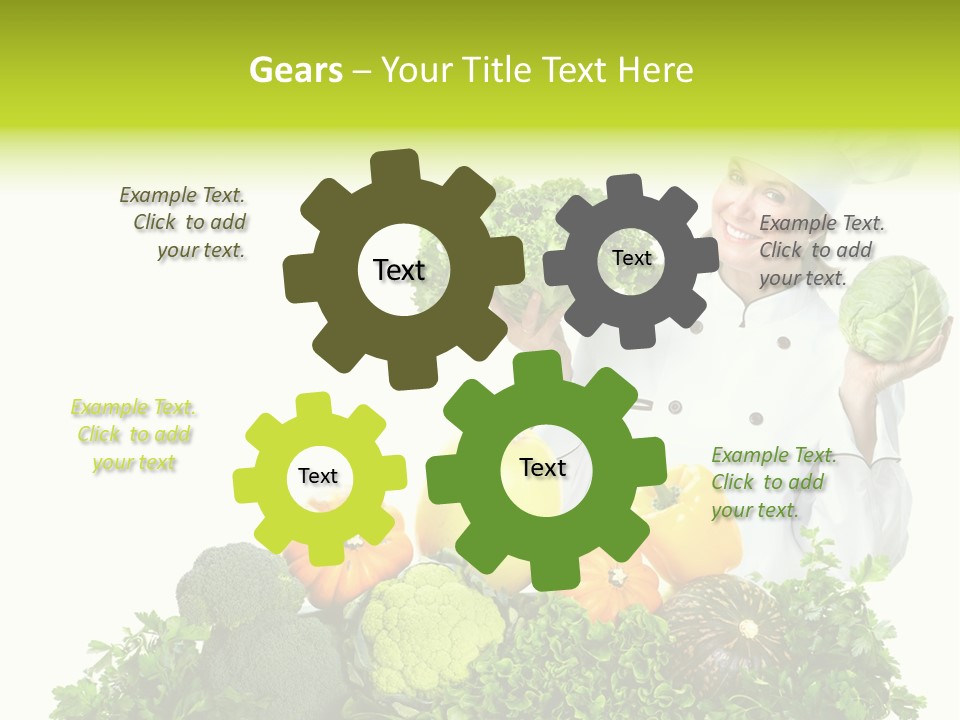 Service Nutrition Menu PowerPoint Template