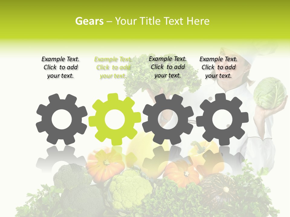 Service Nutrition Menu PowerPoint Template