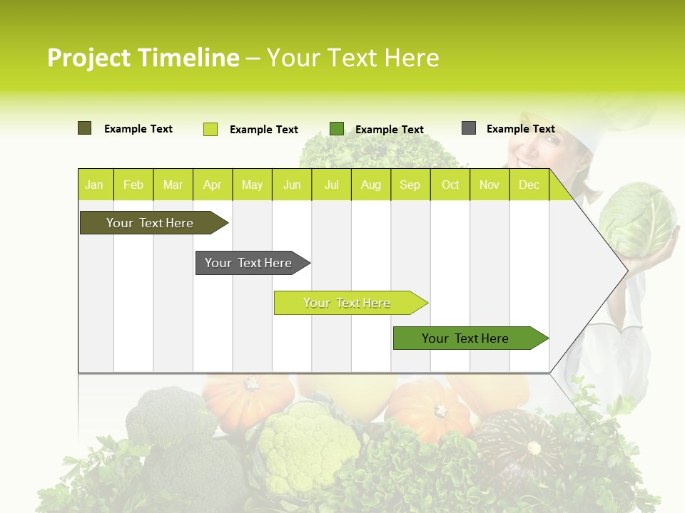 Service Nutrition Menu PowerPoint Template