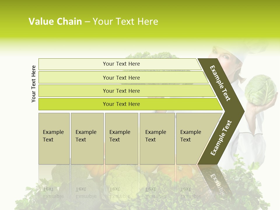 Service Nutrition Menu PowerPoint Template