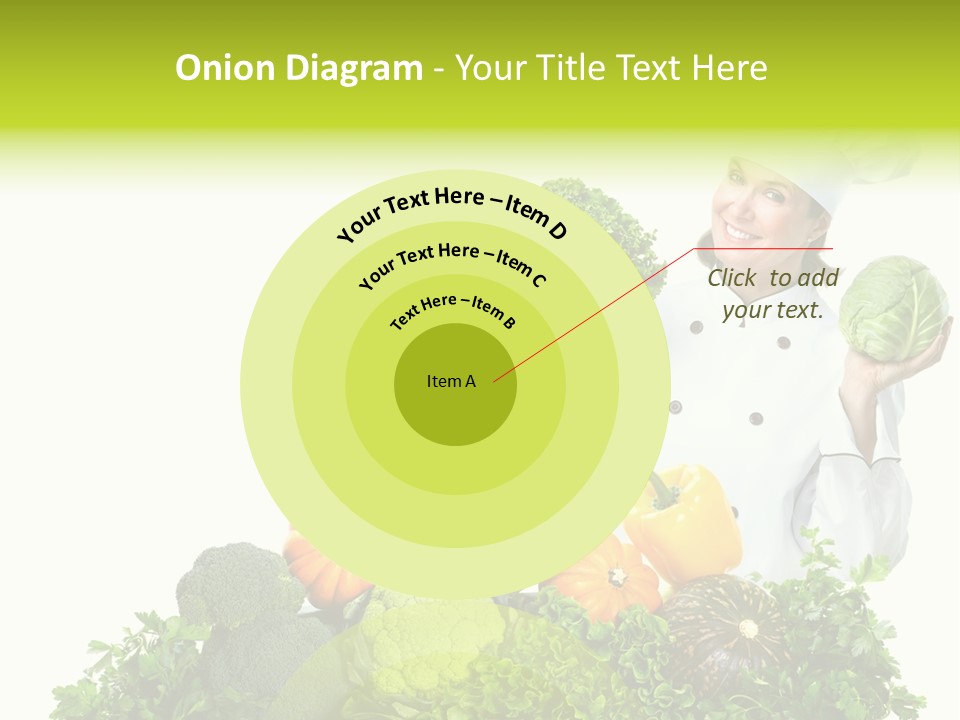 Service Nutrition Menu PowerPoint Template