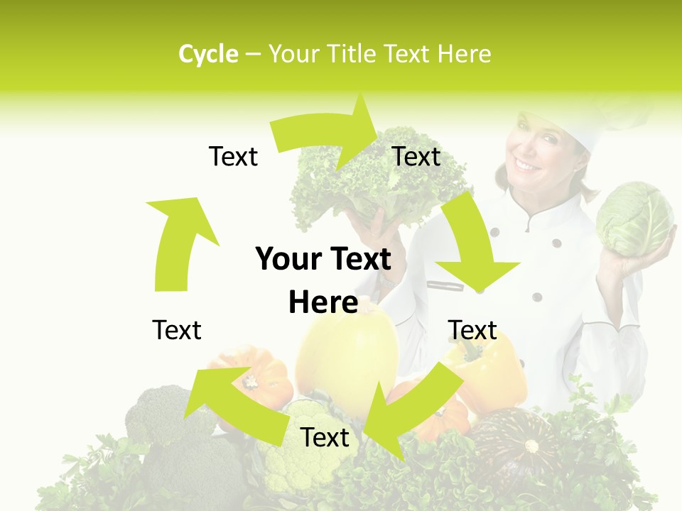 Service Nutrition Menu PowerPoint Template