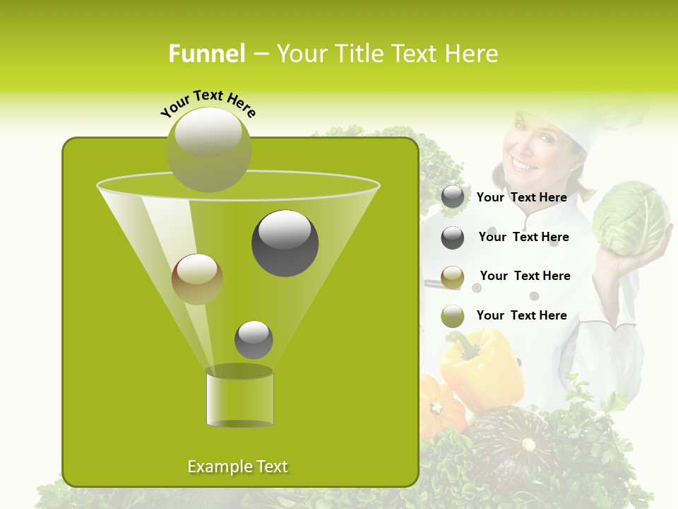 Service Nutrition Menu PowerPoint Template