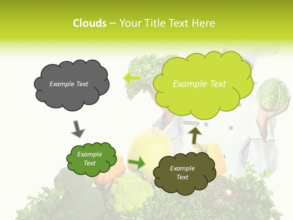 Service Nutrition Menu PowerPoint Template