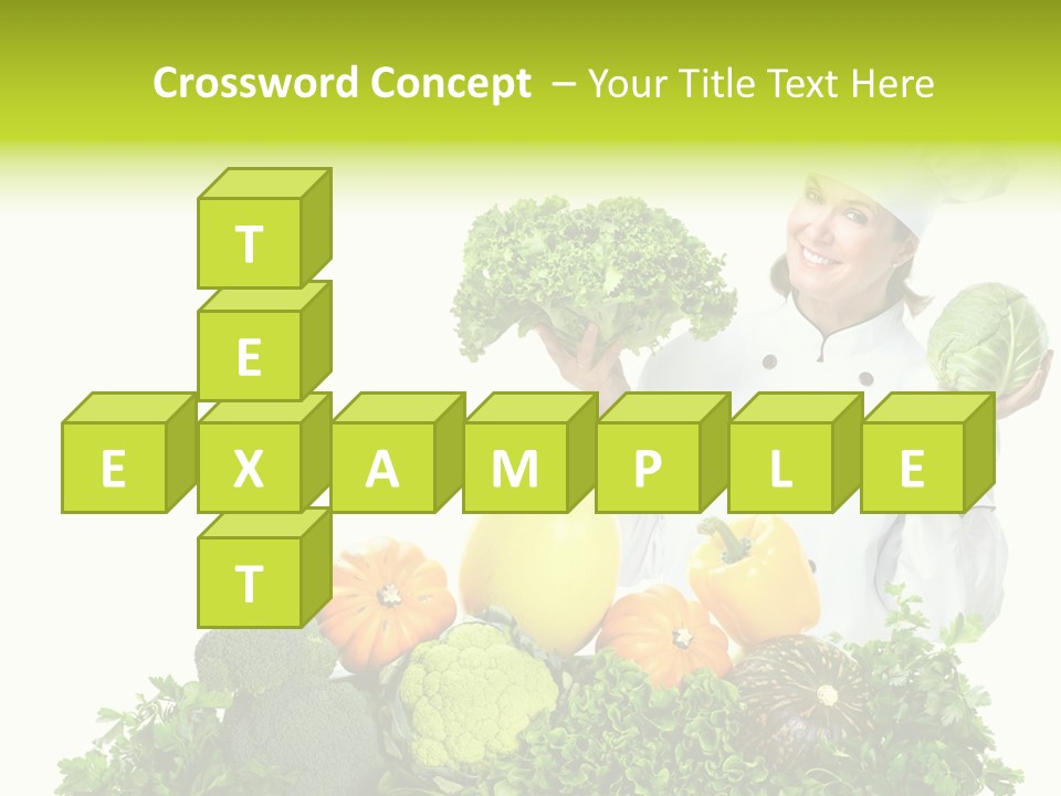 Service Nutrition Menu PowerPoint Template