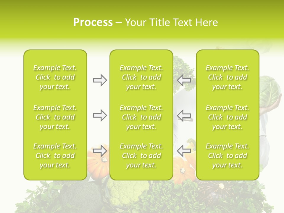 Service Nutrition Menu PowerPoint Template