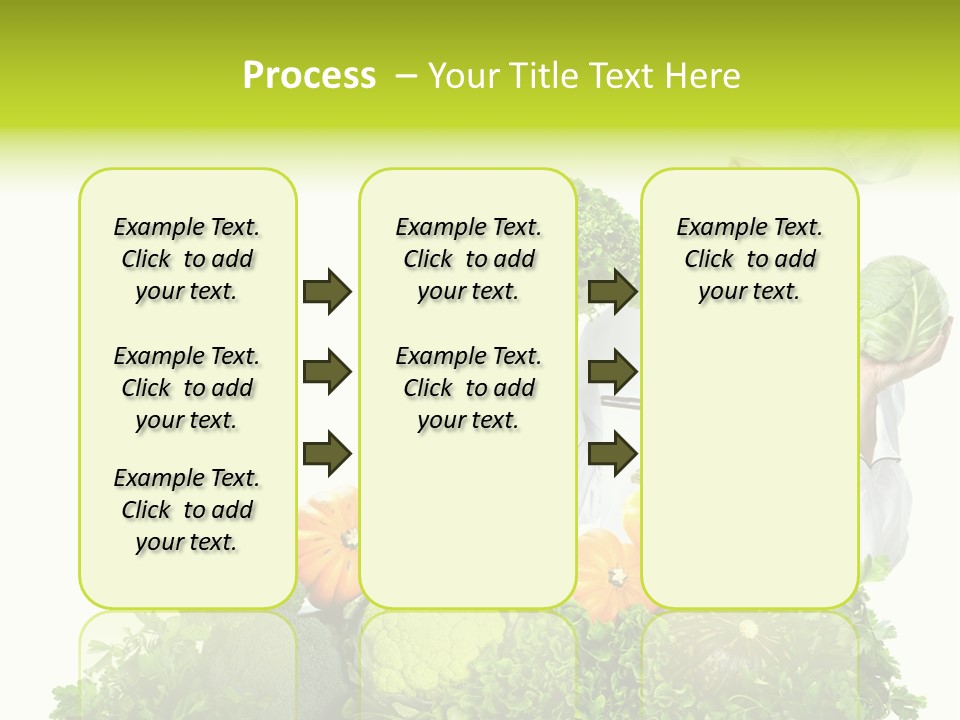 Service Nutrition Menu PowerPoint Template