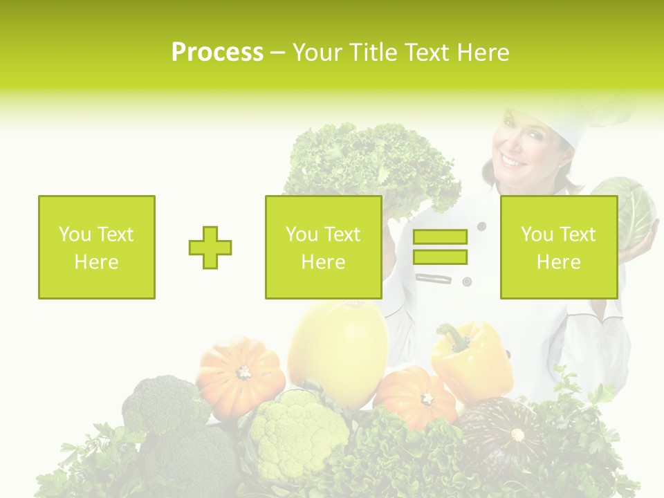 Service Nutrition Menu PowerPoint Template
