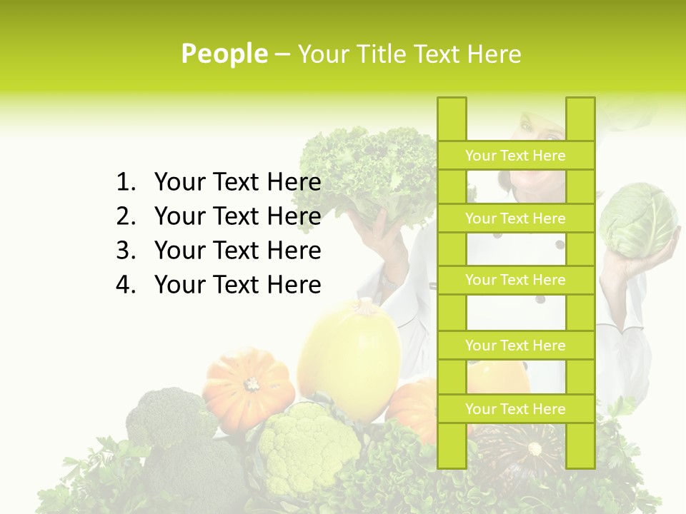 Service Nutrition Menu PowerPoint Template