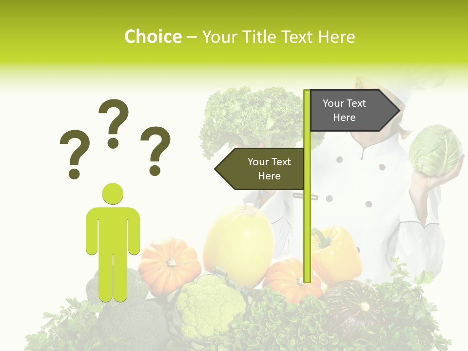 Service Nutrition Menu PowerPoint Template