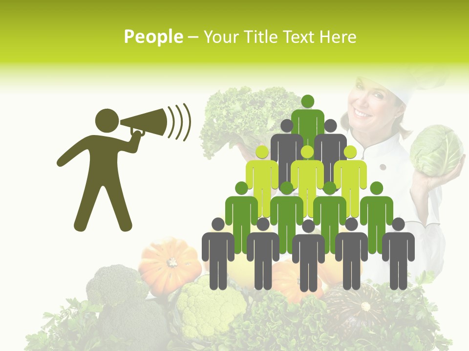 Service Nutrition Menu PowerPoint Template