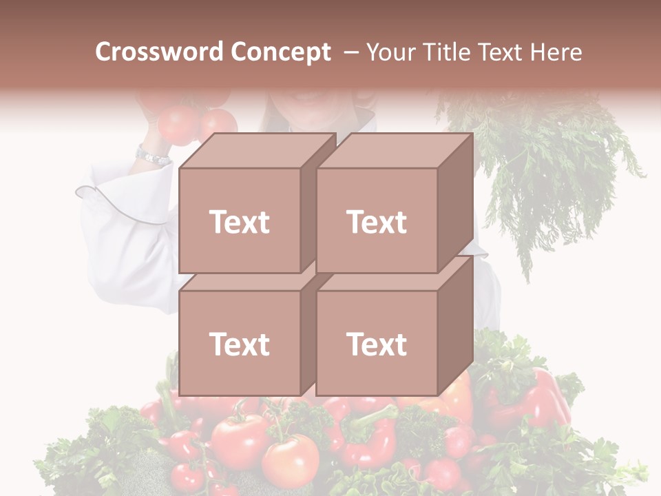 Carrot Diet Staff PowerPoint Template