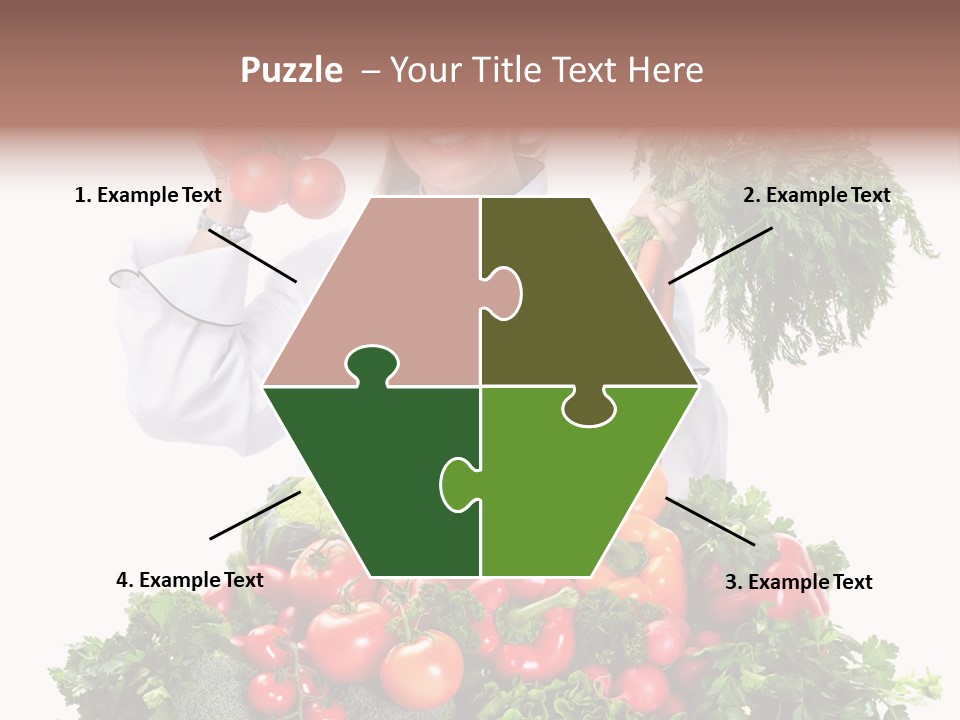 Carrot Diet Staff PowerPoint Template