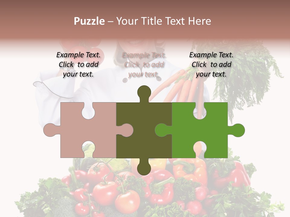 Carrot Diet Staff PowerPoint Template