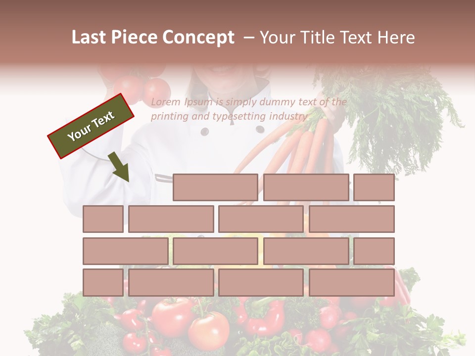 Carrot Diet Staff PowerPoint Template