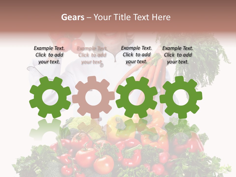 Carrot Diet Staff PowerPoint Template