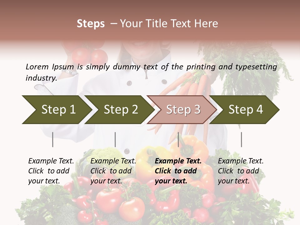 Carrot Diet Staff PowerPoint Template