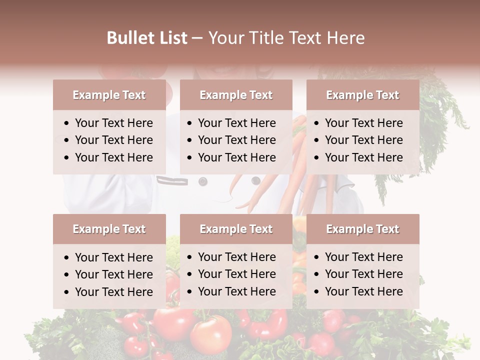 Carrot Diet Staff PowerPoint Template
