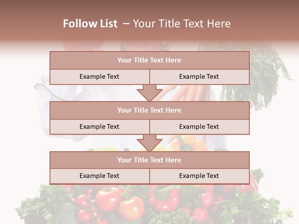 Carrot Diet Staff PowerPoint Template