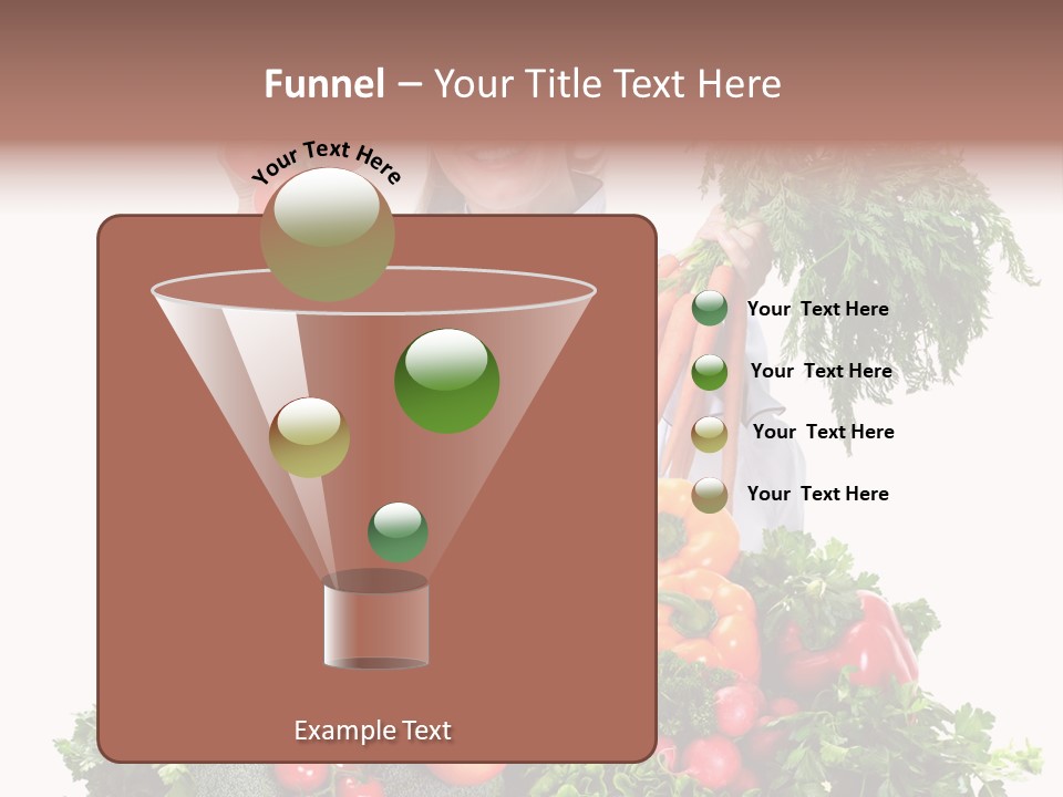 Carrot Diet Staff PowerPoint Template