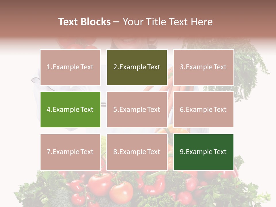 Carrot Diet Staff PowerPoint Template