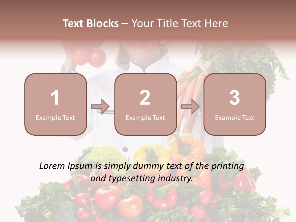 Carrot Diet Staff PowerPoint Template
