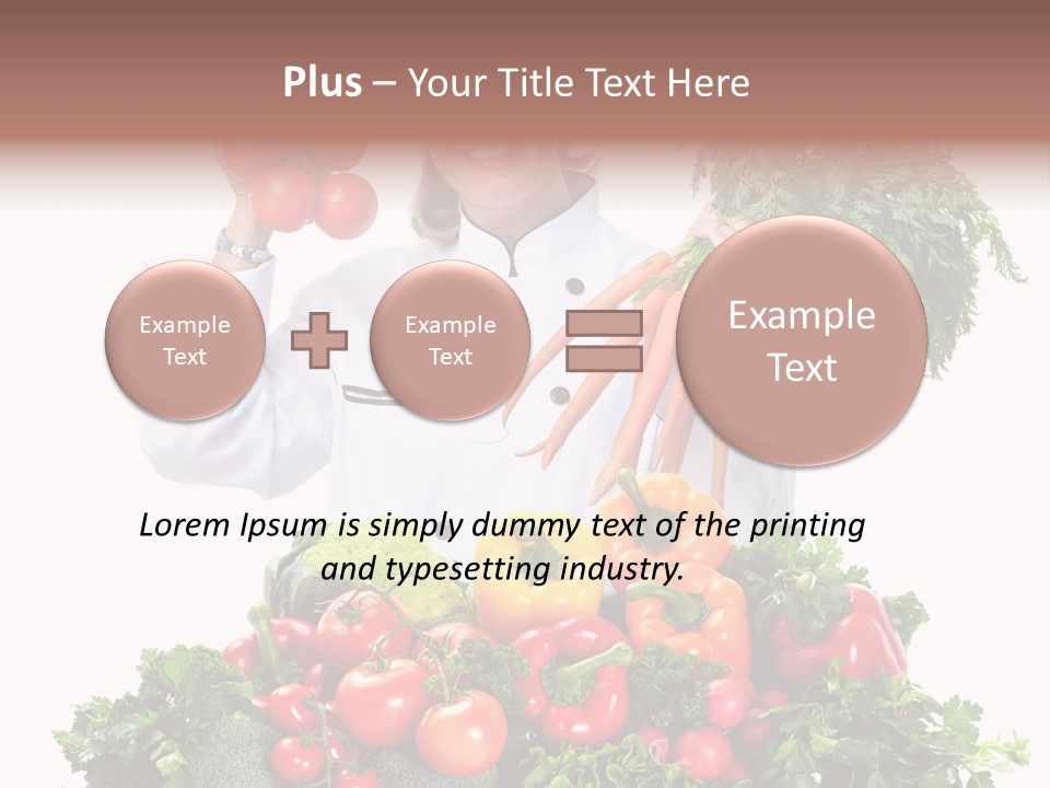 Carrot Diet Staff PowerPoint Template