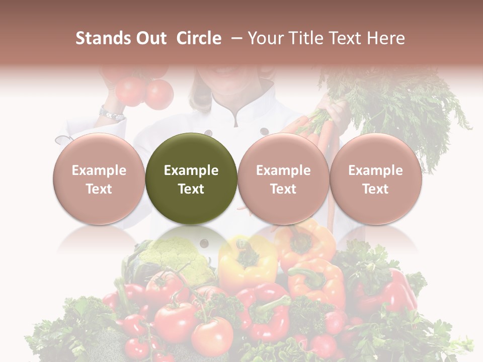Carrot Diet Staff PowerPoint Template