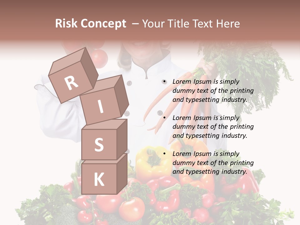 Carrot Diet Staff PowerPoint Template