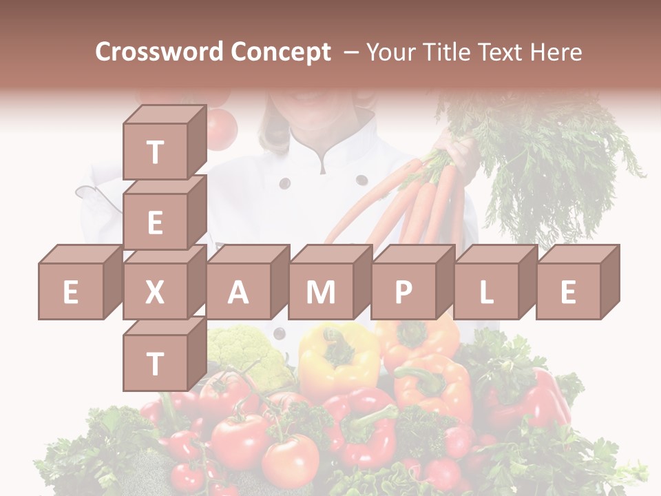 Carrot Diet Staff PowerPoint Template