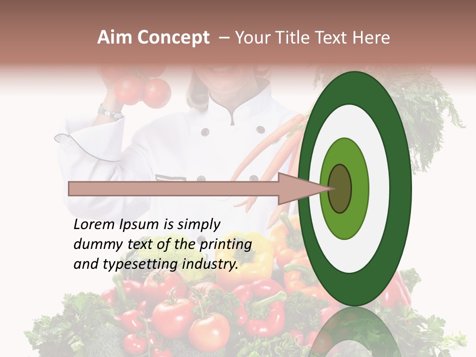 Carrot Diet Staff PowerPoint Template