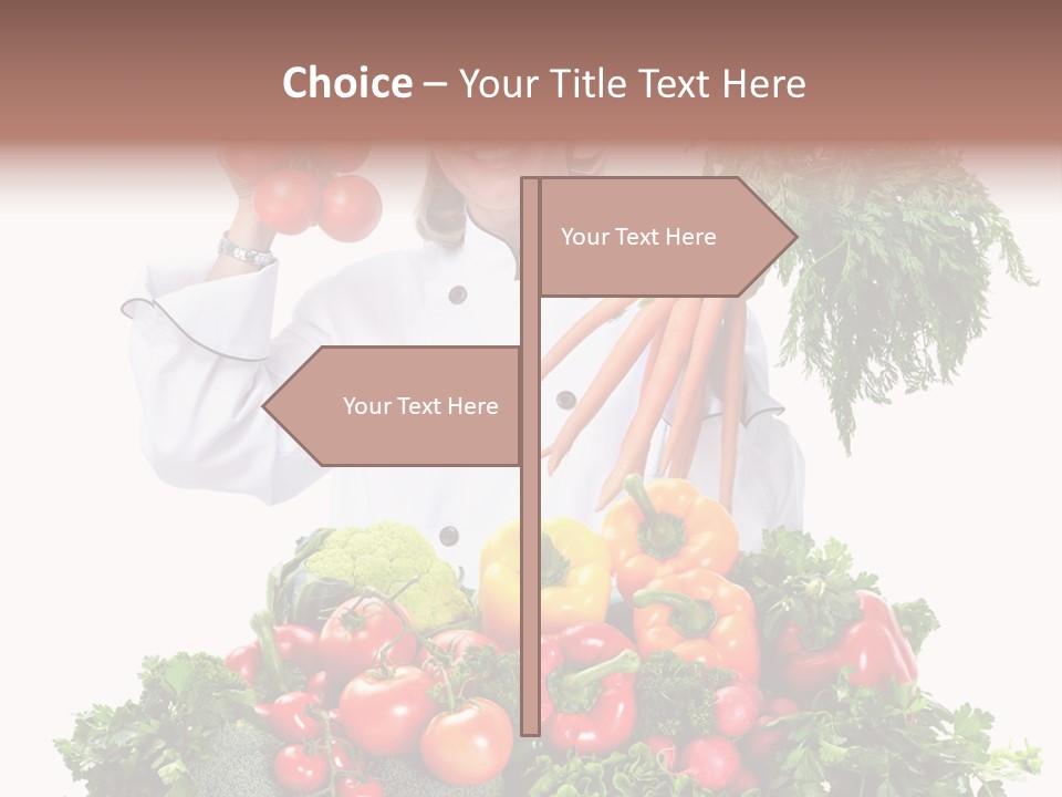 Carrot Diet Staff PowerPoint Template