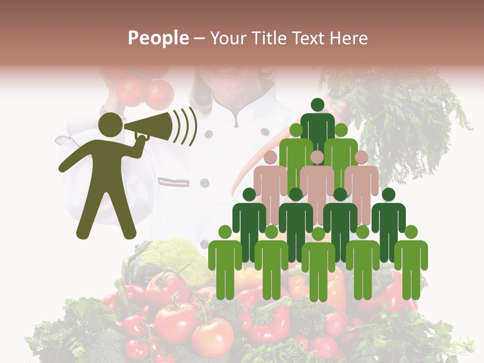 Carrot Diet Staff PowerPoint Template