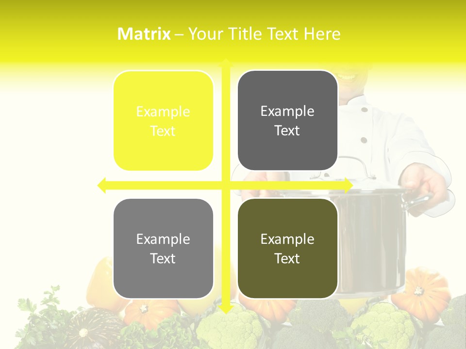 Adult Cheerful Cuisine PowerPoint Template