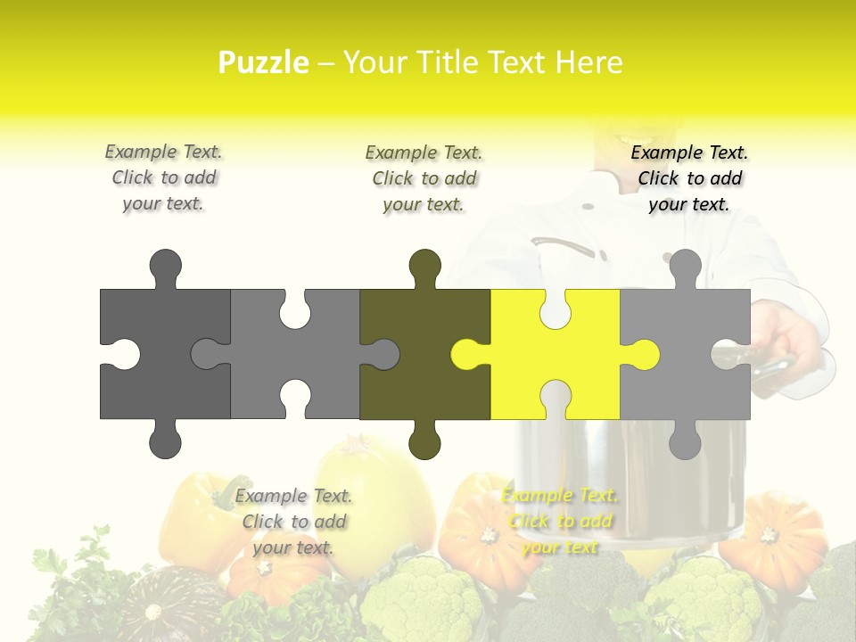 Adult Cheerful Cuisine PowerPoint Template