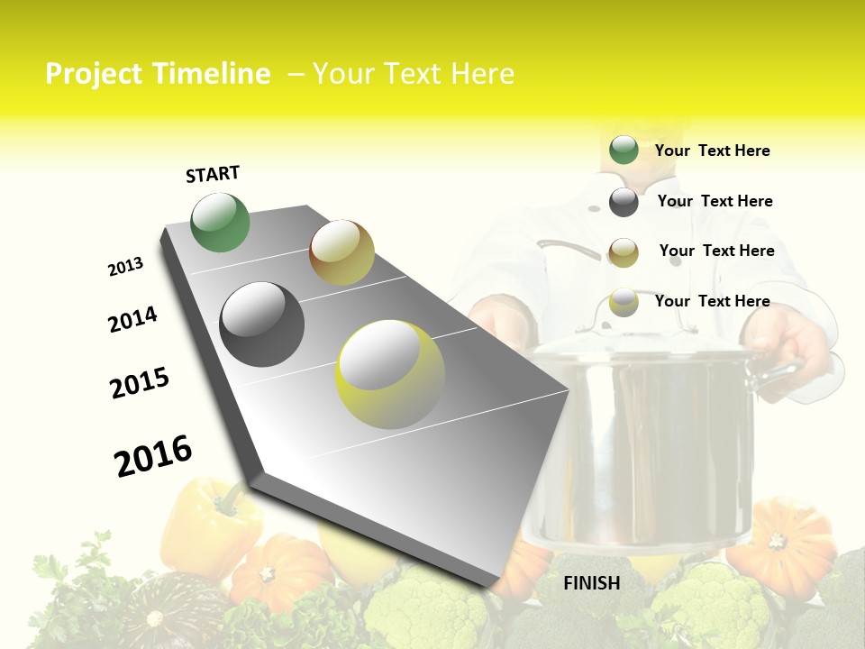 Adult Cheerful Cuisine PowerPoint Template