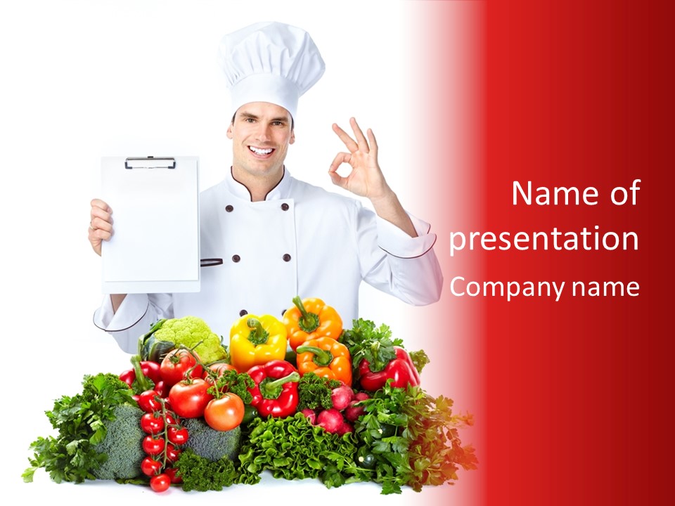 Modern Diet Staff PowerPoint Template