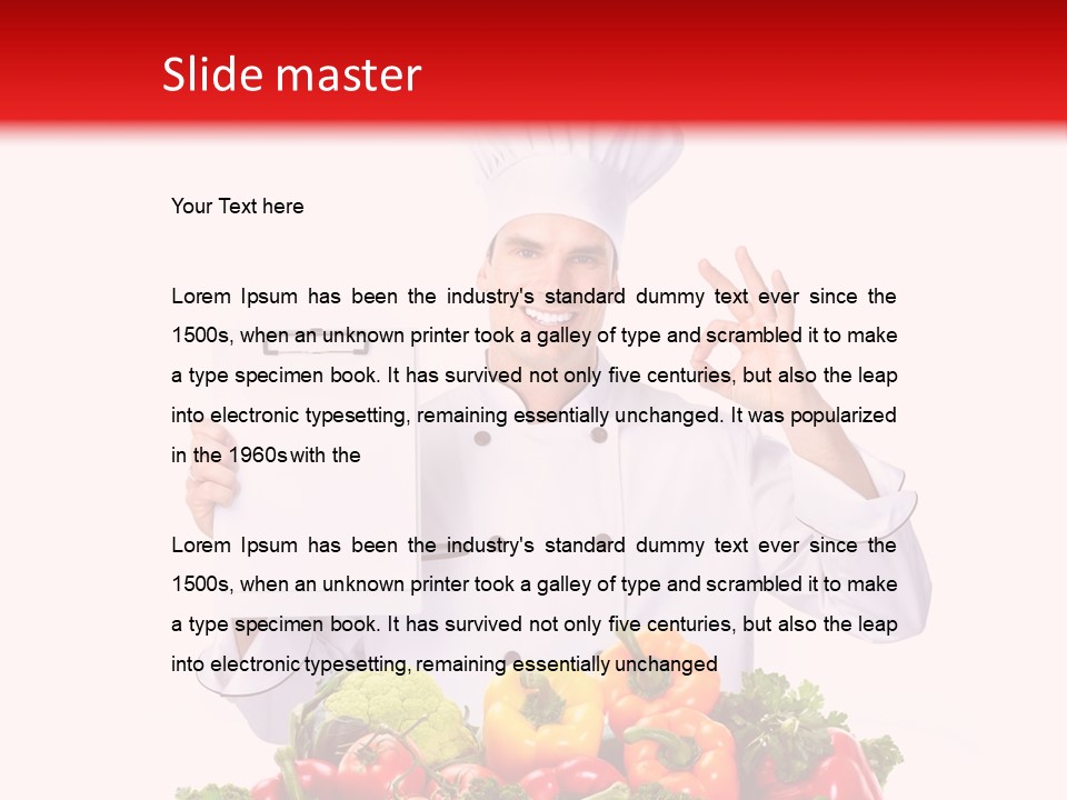 Modern Diet Staff PowerPoint Template