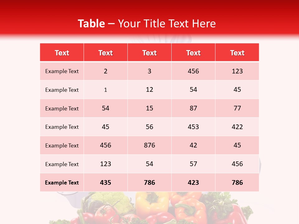 Modern Diet Staff PowerPoint Template